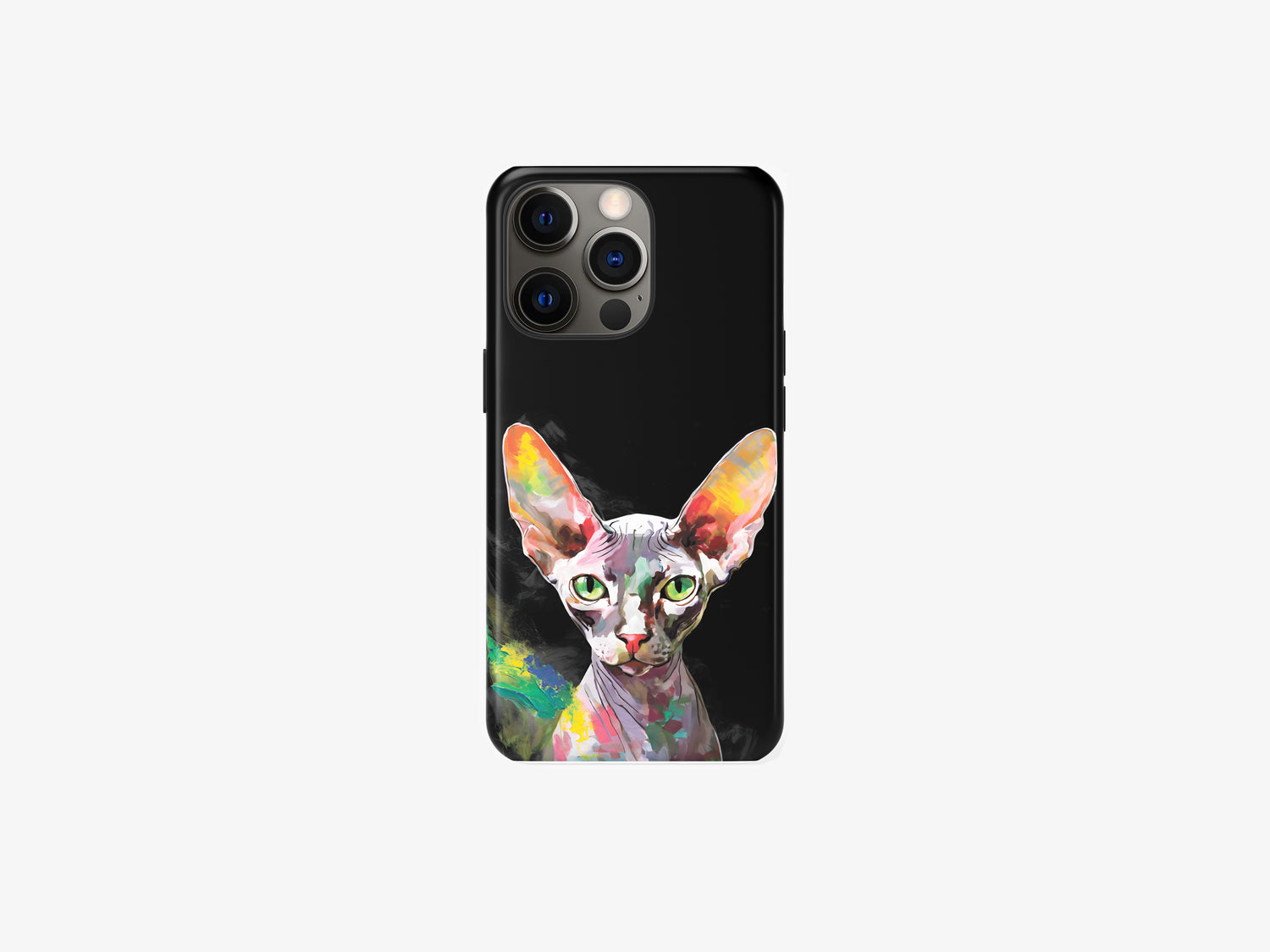 Gentle Kitty | Illustration of a Calm Cat | Magsafe | Slim dual-layer protection