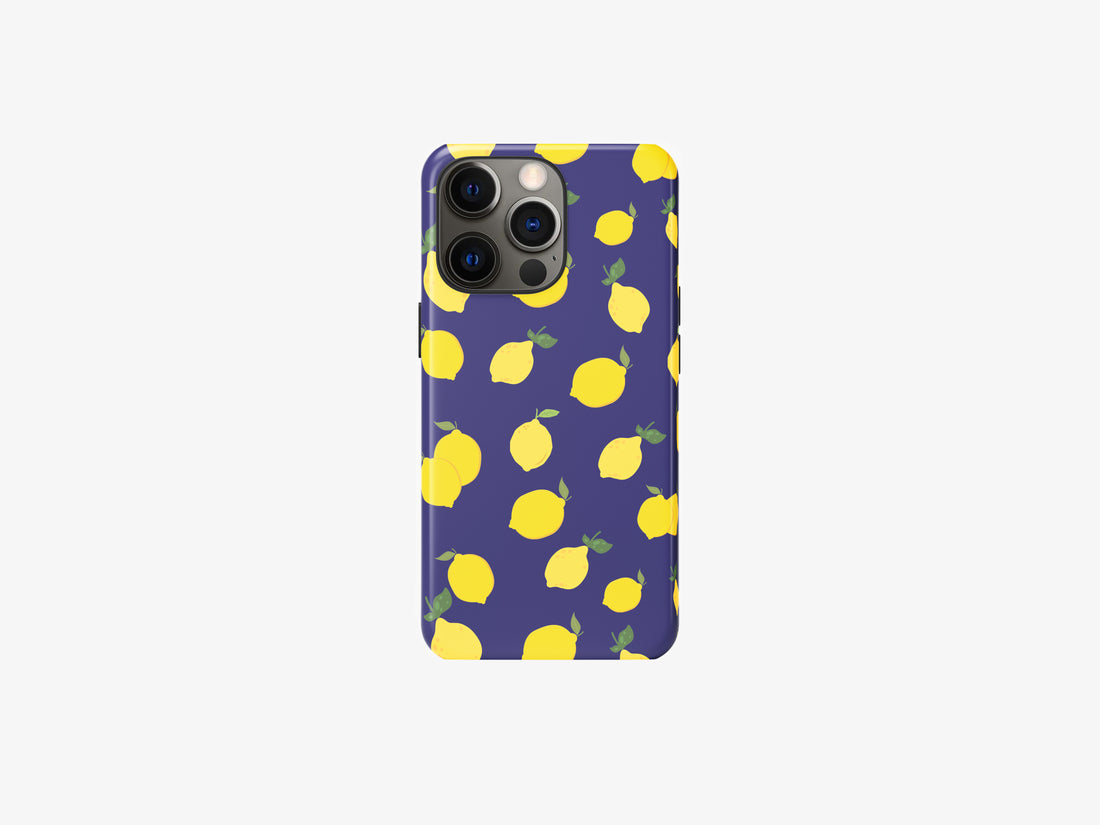 Tiny Lemon Patterns | Cheerful Lemon Motifs | Magsafe | Slim dual-layer protection