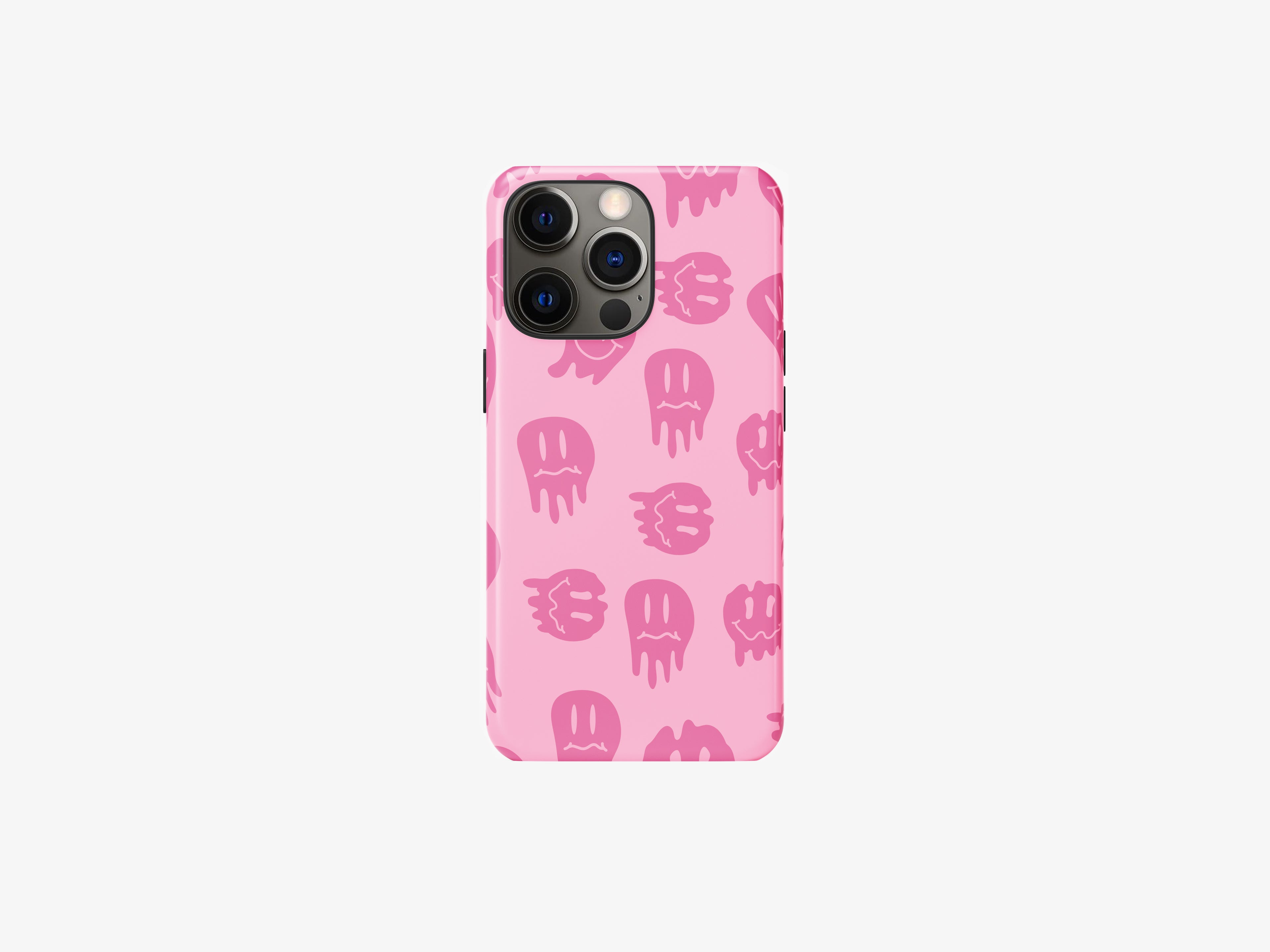 Sweet Pink Smiles | Delightful Faces in Cute Pastel Shades | Magsafe | Slim dual-layer protection