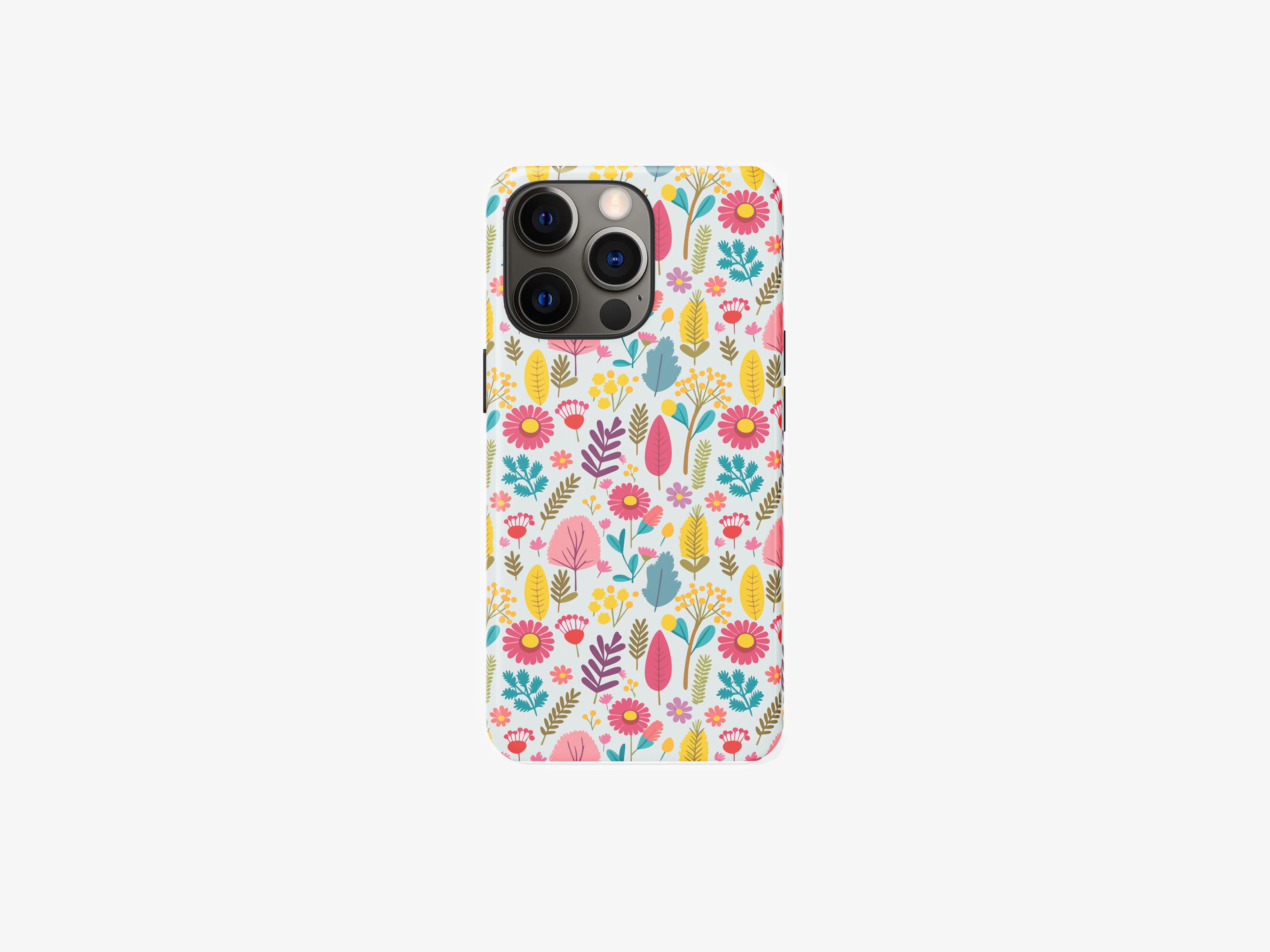 Colorful Blooms | Vibrant Floral Display | Magsafe | Slim dual-layer protection