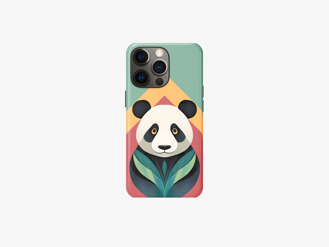 Handsome Panda | Charming Panda Illustration | Magsafe | Slim dual-layer protection