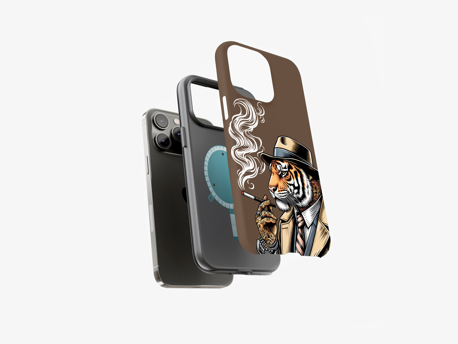 Man in the Wild | Tiger, the Strongest in the Wild | Magsafe | Slim dual-layer protection