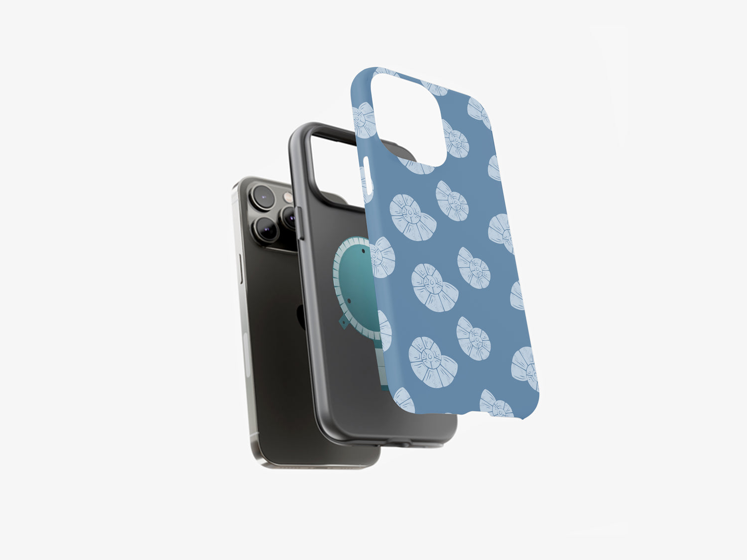 Little Lives by the Ocean | Illustration of Essential Items for the Sunny Season| Magsafe | Slim dual-layer protection