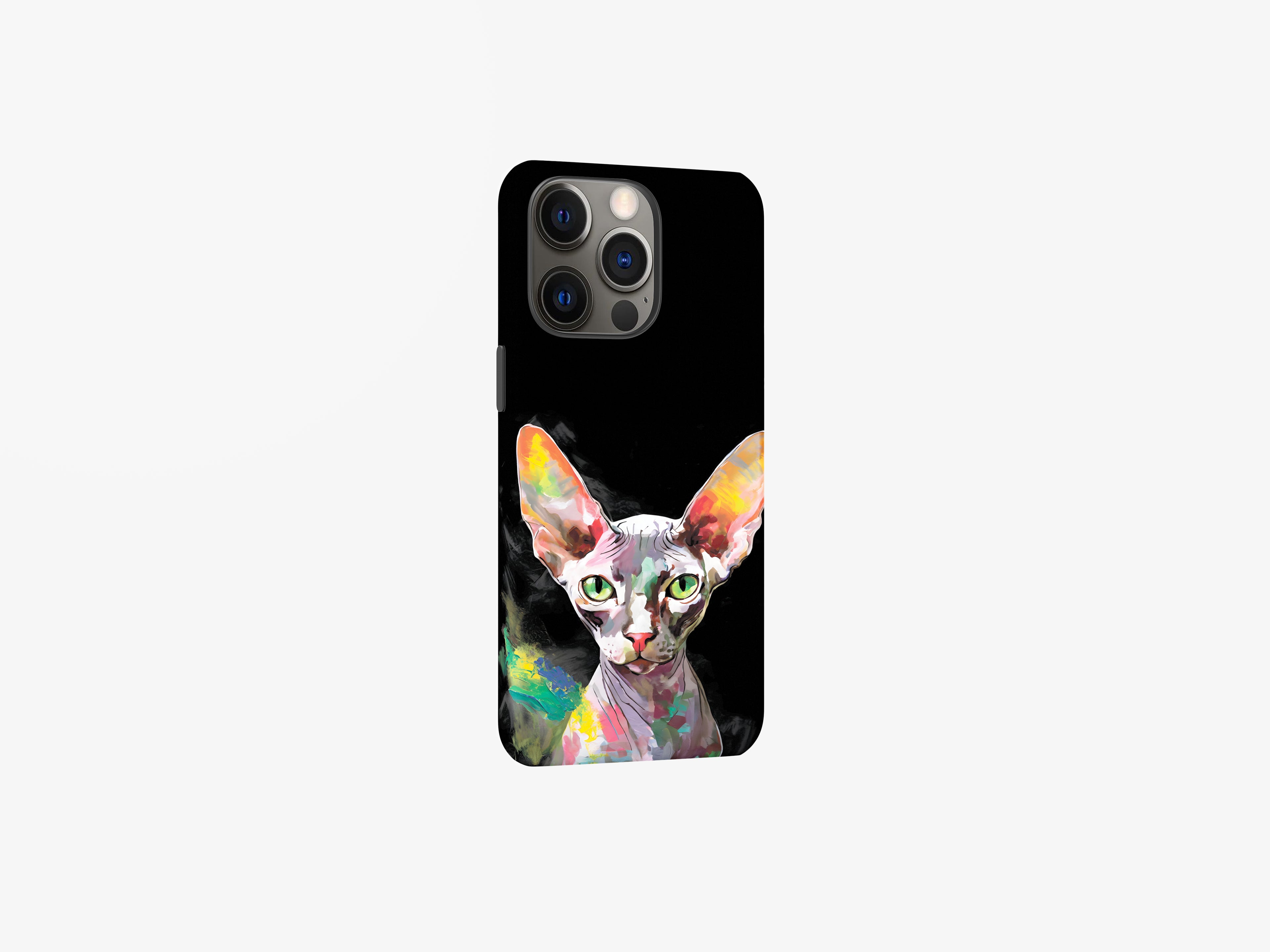 Gentle Kitty | Illustration of a Calm Cat | Magsafe | Slim dual-layer protection