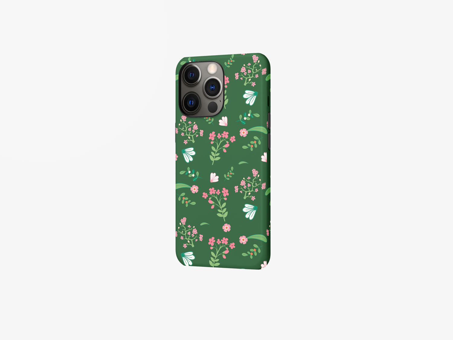 Petite Floral Pattern | Subtle Elegance in Bloom | Magsafe | Slim dual-layer protection