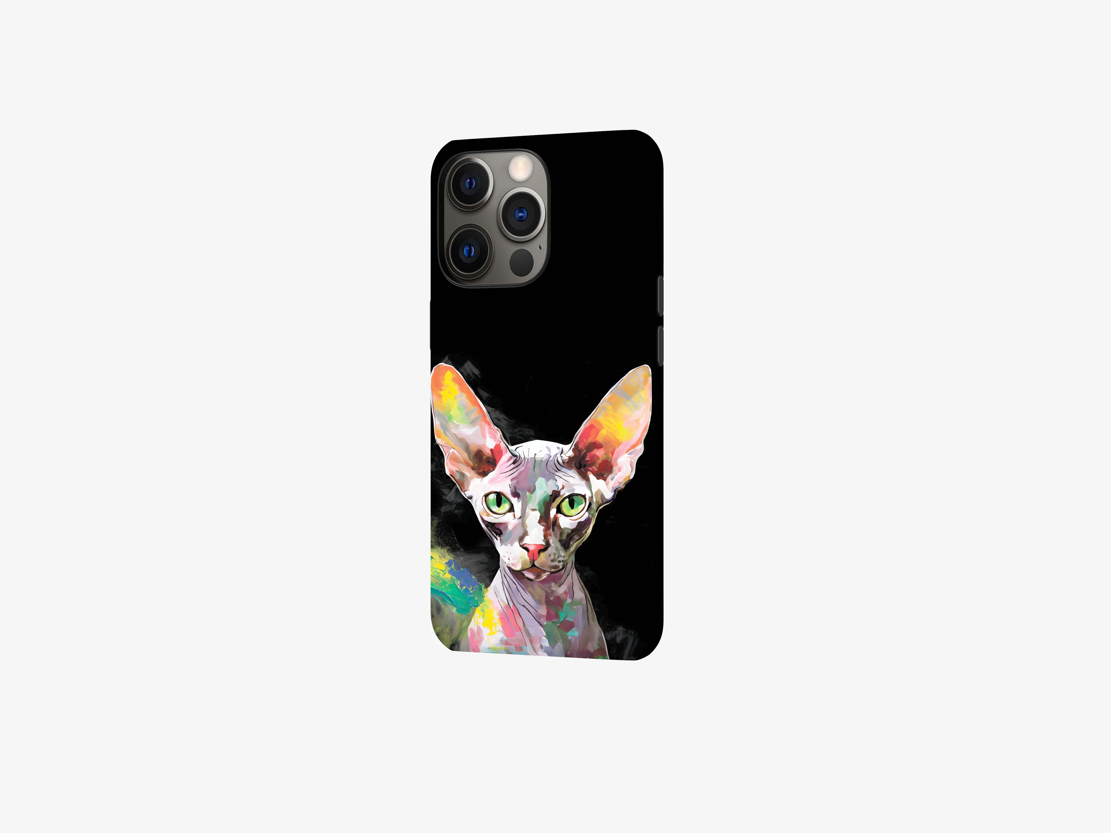 Gentle Kitty | Illustration of a Calm Cat | Magsafe | Slim dual-layer protection