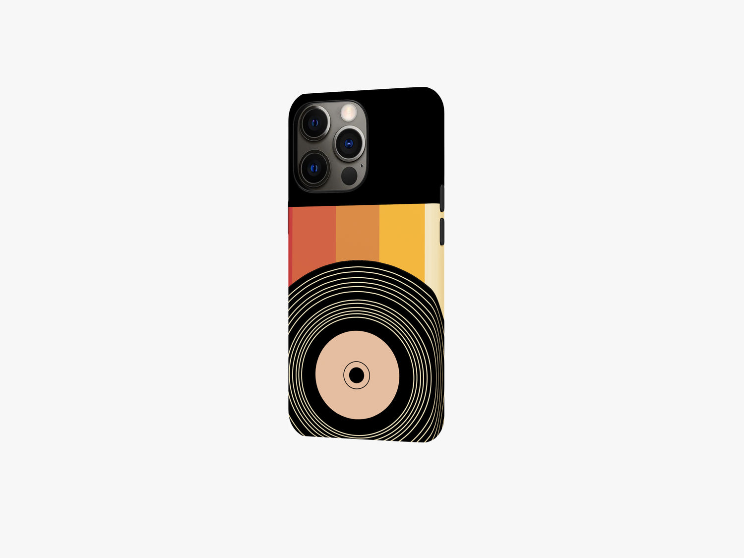 Nostalgic Vinyl Vibes | Design Inspired by Retro Vinyl Records | Magsafe | Slim dual-layer protection